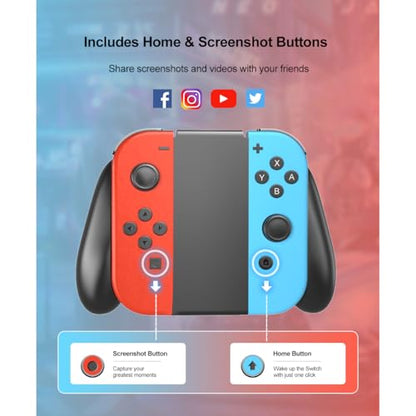 Myloso Wireless Controller for Switch,Wireless Gamepad Switch Controller Support Motion Control/Dual Vibration（HL1）
