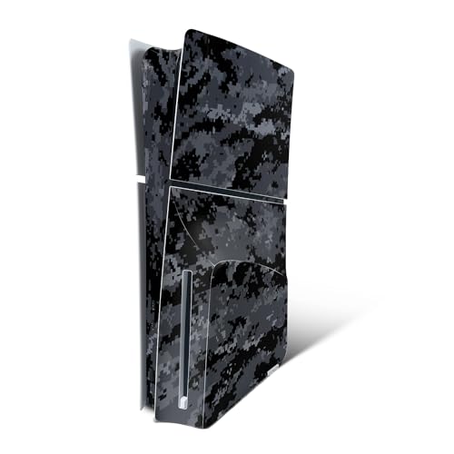 MightySkins Skin Compatible with Playstation 5 Slim Disk Edition Console Only - Digital Camo | Protective, Durable, and Unique Vinyl Decal wrap Cover | Easy to Apply | Made in The USA - color: Digital Camo, size: Playstation 5 Slim Disk Edition Console On