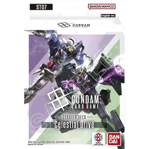 Gundam Card Game Starter Deck - Celestial Drive (ST07) - 50 Cards