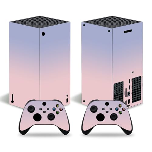 Skin Sticker for Xbox Series X Digital Edition, Full Cover Vinyl Decal for Console and Controller (Multi) - color: Multi
