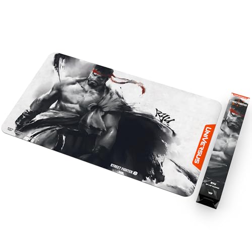 UniVersus: Street Fighter 6: Challenger Series Playmat - Ry - 24 x 14 Neoprene Mat, Collectible Tabletop Card Game Accessory, UVS Games, Licensed