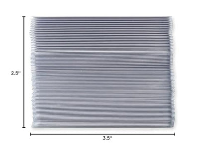 Vault X Exact Fit Sleeves (500 Pack) Perfect Inner Sleeves for Trading Cards, Clear - size: Clear 500 Pack