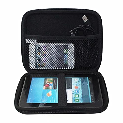7 inch GPS Carrying Case Cover Hard Shell,Portable Sleeve Pouch Bag Compatible with Garmin Dezl Dezlcam Fleet 785 780 770 790 LMT-D 70 Tomtom Sat Magellan NAV Car GPS Navigation (7 inch)