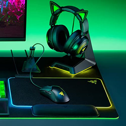 Razer Ergonomic Wrist Rest for Gaming Mice: Anti-Slip Rubber Base - Angled Incline - Classic Black - size: Mouse, style: Memory Foam