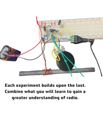 Make: Radio Electronics Kit Component Pack Follows Experiments, DIY Projects 2024 Paperback by Fredrik Jansson Charles Platt (Make: Radio Electronics Kit Component Pack Only)