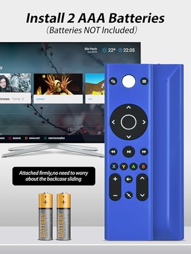 New Gaming Media Remote Control for Xbox One, Xbox Series X|S, with Backlit Buttons (Color: Blue)
