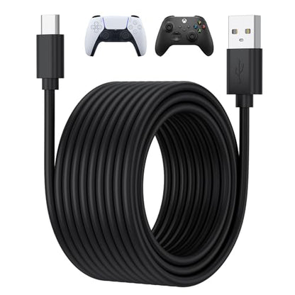 USB C Cable PS5 Controller Charger Cord for Xbox Series X/S,10ft Long PS5 Charging Cable for Sony PlayStation 5 Controller, USB A to USB C Cord for Nintendo Switch Pro Fast Data Wire PS5 Dual Sense