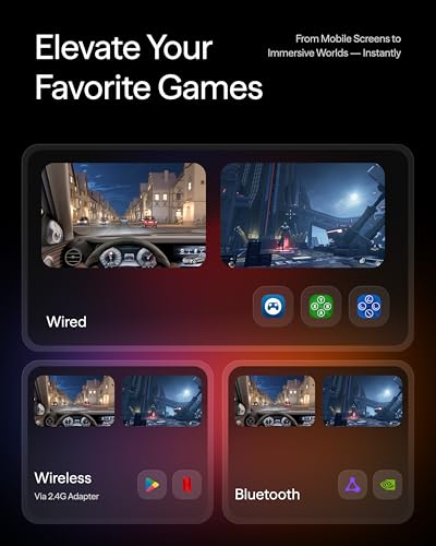 VITURE x 8BitDo Ultimate Mobile Gaming Controller – World’s First for XR Glasses | USB-C Connection for Minimum Latency, Hall Effect Sticks, Charge While Playing, Pro Performance for Android