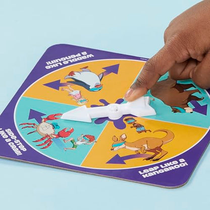 Hasbro Gaming Don't Step in It Preschool Game I Blindfolded, Poop Party Game | Spinner with 8 Fun Animal Moves | Ages 4+| 1+ Players I Funny Kids Board Games | Easter Gift for Kids