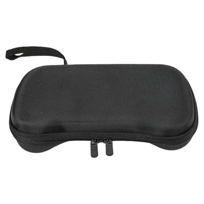 for Retroid Pocket 5 Carrying Case, Stylish Cloth Storage Bag with Organizer Pockets, Shockproof Travel Sleeve for Handheld Gaming Console, Black 25x12x5cm