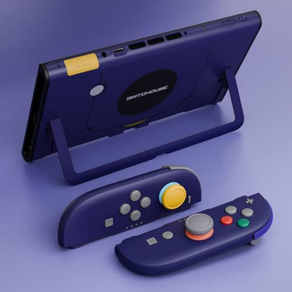 eXtremeRate DIY Replacement Shell Buttons for Nintendo Switch 2, Full Set Back Plate Controller Housing with Button for Switch 2 Handheld Console & Joycon 2 - Deluxe Version - Classic SwitchCube Style - color: Classic SwitchCube Style