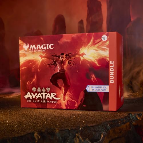 Magic: The Gathering | Avatar: The Last Airbender Bundle | Includes 9 Play Boosters, 30 Lands, 1 Foil Alt-Art Promo Card + Exclusive Accessories | Collectible Trading Card Game
