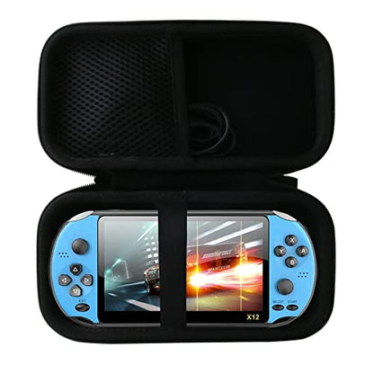 WERJIA Hard Carrying Case Compatible with RG406H Retro Handheld Game Console/LKTINA Handheld Game Console 4.3 inch/5.1 inch