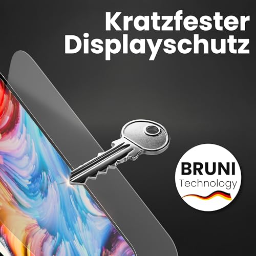 Bruni Screen Protector compatible with Nintendo 3DS XL 2012 Protector Film, crystal clear Protective Film (Set of 2) - size: 3DS XL (2012)