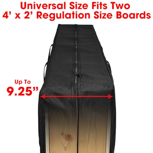 GoSports Premium Cornhole Carrying Case (Regulation Size or Tailgate Size) - style: Regulation 4 X 2 Ft
