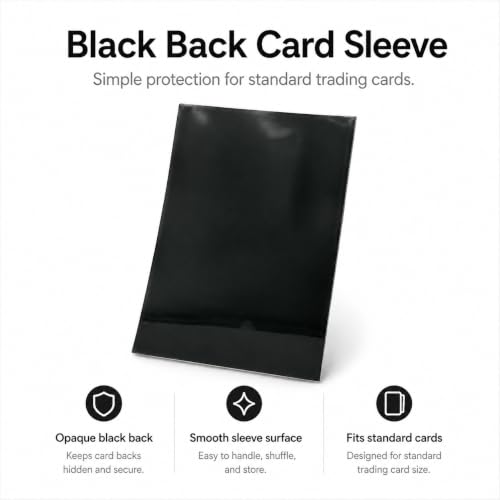 MTG Card Sleeves Matte -100 PCS Trading Card Game, Size 2.6 x 3.6 inches, Suitable for All TCG Card Games Protective (Abyssal Flame) - color: Abyssal Flame