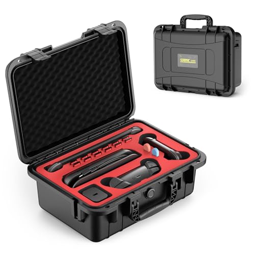 STARTRC GAMES Hard Carrying Case for Nintendo Switch 2, Professional Deluxe IP67 Waterproof, Soft Lining Hard Travel Case for Nintendo Switch 2 Console Pro Controller & Accessories (Black) - color: Black