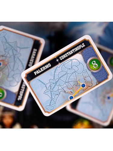 Ticket to Ride Europe Board Game (2026 Refresh) | Classic Train Adventure Strategy Game for Families, Kids and Adults, Ages 8+, 2-5 Players, 30-60 Minute Playtime - style: New Edition