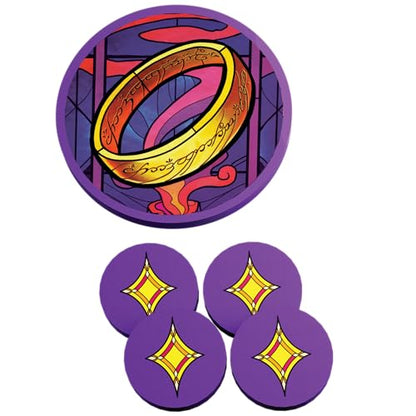 Asmodee The Lord of The Rings The Fellowship of The Ring Trick-Taking Game - A Cooperative Card Adventure! Strategy Game for Kids & Adults, Ages 10+, 1-4 Players, 20 Minute Playtime