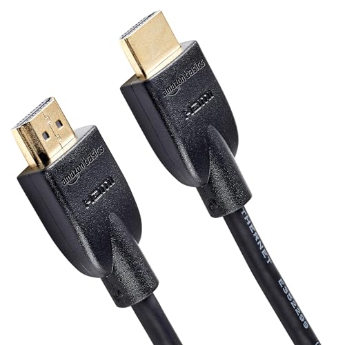 Amazon Basics High-Speed 4K Ultra HD HDMI 2.0 Cable for Blu-ray, 6 feet, 24-Pack, 18 Gbps, 60 Hz, 2160p, Male-to-Male, Ethernet Ready, 3D, Black - size: 6 Feet
