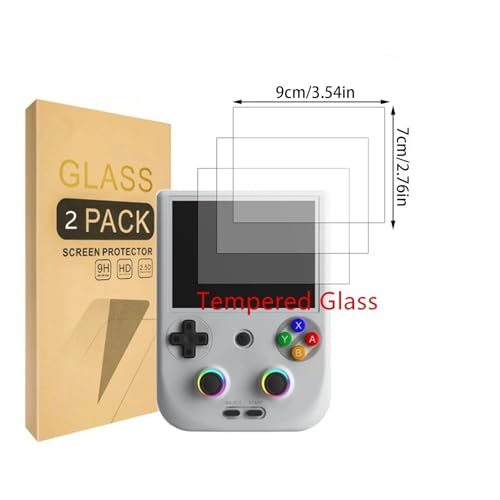 Shatterproof Film Screen Protector For RG406V Game Console Protector Film Sensitive Full Screen Film