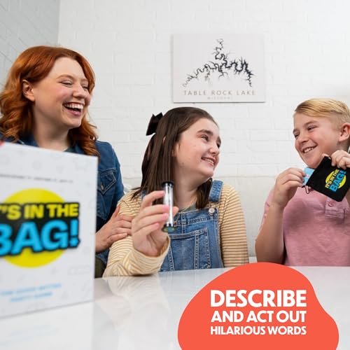 It’s in The Bag - Ultimate Family Game for Game Night, 3 Rounds of Wild Fun | New Redesign of the Viral Party Game for Adults, Groups, and Kids - 25-30 Minutes, 4+ Players