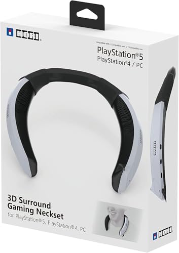 Hori 3D Surround Gaming Neckset - Wired Wearable Speaker for PS5, PS4, PC - PlayStation 5 - style: Playstation 5