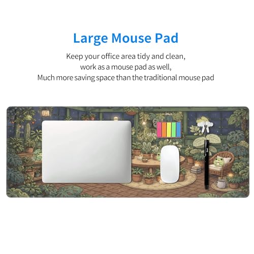 Cute Frog Gaming Mouse Pad Extended Large Mouse Mat 31.5 X 11.8 Inch Nonslip Rubber Base Long Desk Pad Stitched Edges Mousepad Mice Pad for Office Home Game - color: Cute Frog