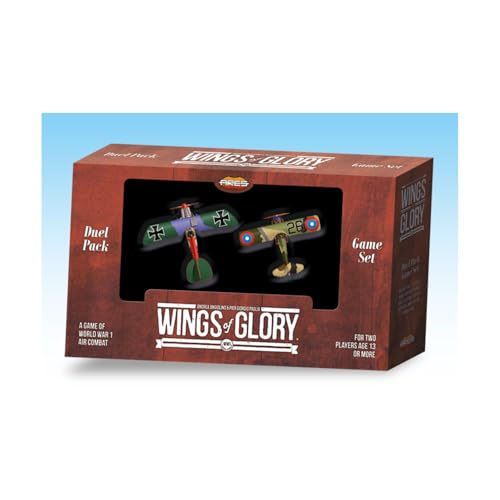 Ares Games Wings of Glory Albatros Duel Pack D.Va Vs. Spad XIII - style: Albatros D.Va vs Spad XIII Duel Pack
