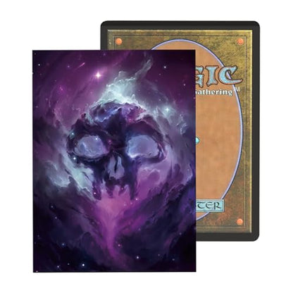 MTG Card Sleeves 100CT,Standard Size Sturdy MTG Sleeves Matte Back Finish for Baseball,Trading Cards (Purple) - color: Purple