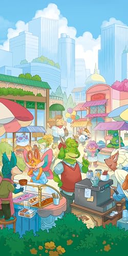 Lucky Duck Games Critter Kitchen A La Cart Expansion | Strategy Games | Chefs Compete for a Restaurant Critic | 1-7 Players, Ages 12+