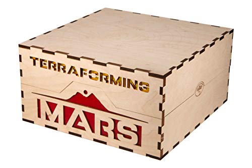 The Broken Token Crate Upgrade (Crate Shell + Tile Trays) Compatible with Terraforming Mars