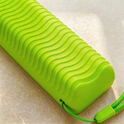 2 Pack Protective Silicone Remote Case Cover Compatible with Samsung Smart TV Remote BN59 Series, Anti-Slip Shockproof Sleeve Skin (Glow Green) - color: Glow Green