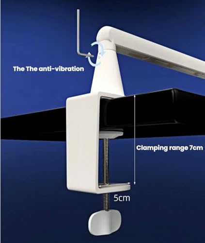 Microphone Arm,Desk Adjustable Mic Boom Arm Stand 360° Rotation,White | With Heightening Arm, without Microphone,Suitable For Blue Yeti,Snowball iCE, HyperX QuadCast,SoloCast,Elgato Wave - color: White