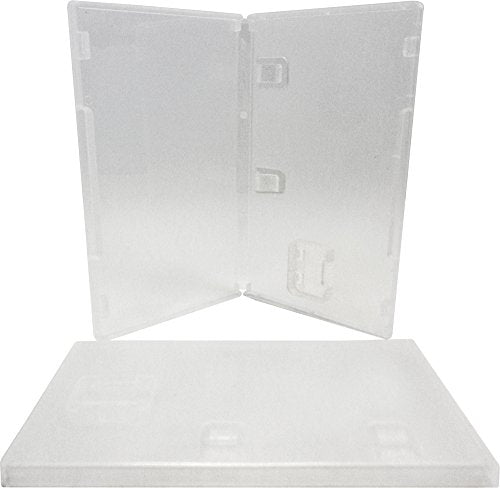 10mm Clear Game Cases - Compatible With Nintendo Switch - 1-Cartridge Capacity - VGBR10SWCL (5 Cases)