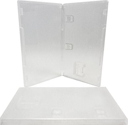 10mm Clear Game Cases - Compatible With Nintendo Switch - 1-Cartridge Capacity - VGBR10SWCL (5 Cases)