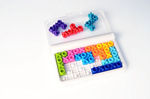 SmartGames IQ XOXO – Compact Logic Puzzle Game with 120 Challenges for Kids & Adults, Travel-Friendly Brain Teaser in Handy Case - style: IQ XOXO