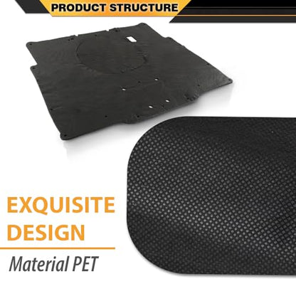 CNNELL Hood Insulation Pad Compatible with Chevy Camaro 1980-1981 - style: 1980-1981 Chevy Camaro