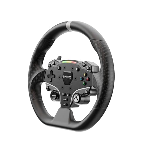 MOZA Gaming Steering Wheel, Racing Driving Wheel designed for Xbox Series/PC, officially Licensed by Microsoft