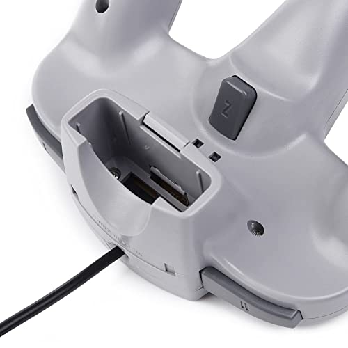 2 Pack Classic N64 Controller, miadore N64 Wired USB PC Game pad Joystick, N64 Bit USB Wired Game Stick Joy pad Controller for Windows PC MAC Linux Raspberry Pi 3 Sega Genesis (Gray/Red) - color: Gray/Red