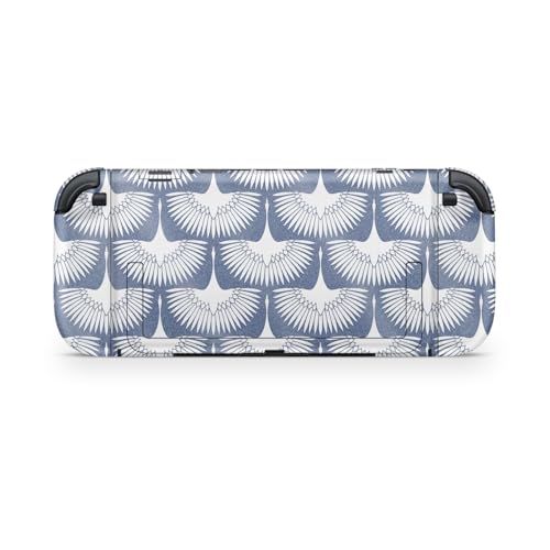 Glossy Glitter Gaming Skin Compatible with Nintendo Switch 2 Console Only - Feather Duster - Premium 3M Vinyl Protective Wrap Decal Cover - Easy to Apply | Crafted in The USA by MightySkins - color: Feather Duster, size: Switch 2 Console Skin Only, style: