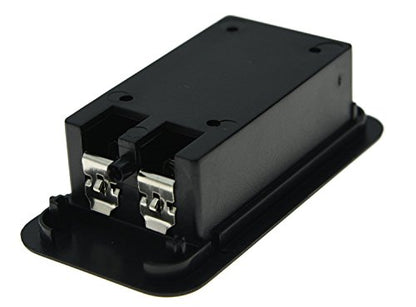 KAISH 9V Battery Cover Battery Box Case Compartment for Active Guitar Bass - size: Battery Case Model 1