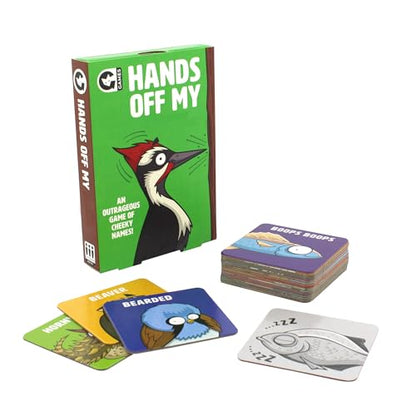 Ginger Fox: Hands Off My Pecker - Adults Party Card Game, Fast-Paced, Speed & Strategy, Animal-Themed Collecting, Cheeky Names, Ages 16+, 3-6 Players - style: Hands Off