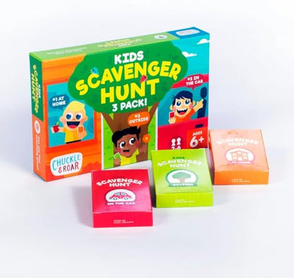 Chuckle & Roar Scavenger Hunt for Family Game Night