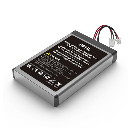 2 Pack 7200mAh LIP1522, PS4 Battery, (2026 New Upgrade) New 0 Cycle High Capacity Battery for Sony PS4 Pro/PS4 Slim PlayStation 4 Dualshock 4 Controller CUH-ZCT1H CUH-ZCT2U with Repair Tool Kits