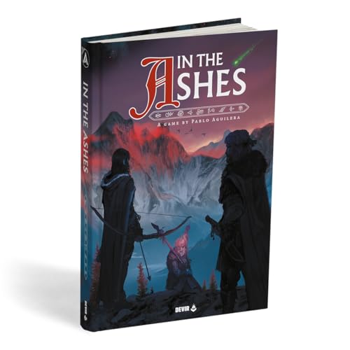 Devir - in the Ashes Gamebook RPG, Solo & Cooperative Adventure Book with Tactical Combat & Story Choices, Narrative Role-Playing Game for Teens and Adults, Ages 12+, 1–2 Players, (English Version)