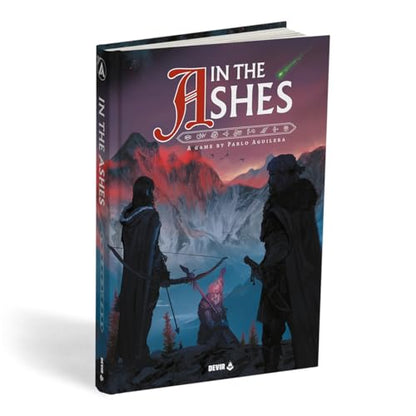 Devir - in the Ashes Gamebook RPG, Solo & Cooperative Adventure Book with Tactical Combat & Story Choices, Narrative Role-Playing Game for Teens and Adults, Ages 12+, 1–2 Players, (English Version)