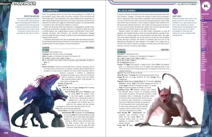 Starfinder Alien Core Pocket Edition - Over 200 Sci-Fi Creatures for Starfinder Second Edition RPG, Compatible with Pathfinder 2E (Paizo)
