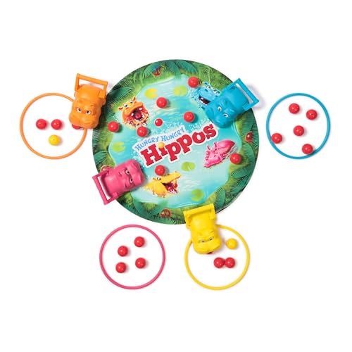 Spin Master Games Hungry Hungry Hippos Giant Edition Board Game - style: Hungry Hungry Hippos