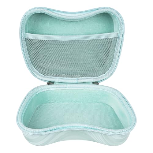 TOCCOOL Hard Travel Controller Case Compatible with Xbox One, Xbox Series X/S, Nintendo Switch Pro Wireless Controller Gaming Accessories Portable Bag, Game Controller Storage Pouch (Lake Blue) - color: Lake blue